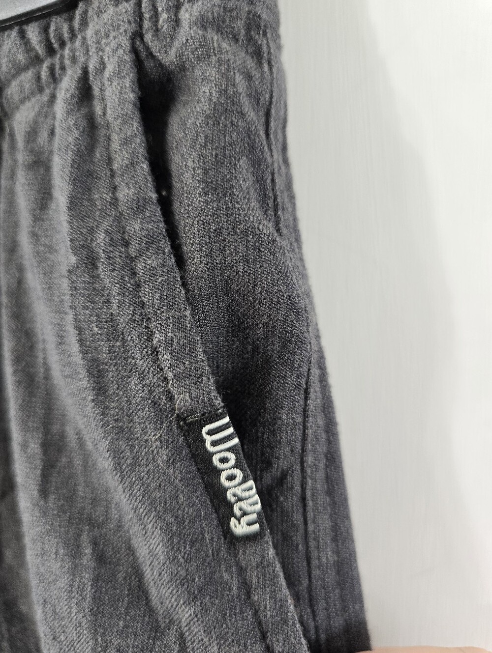 Woolly LongHaul Weekender Merino Wool Stretch Casual Straight Leg Pants Size M - Picture 6 of 13